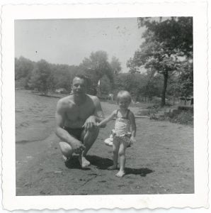 Swimming with Dad